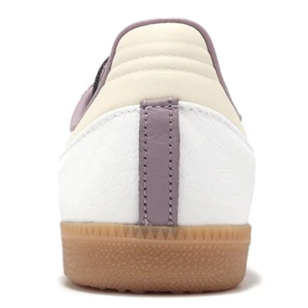 Adidas Samba Cream White Mauve Brown (Womens)