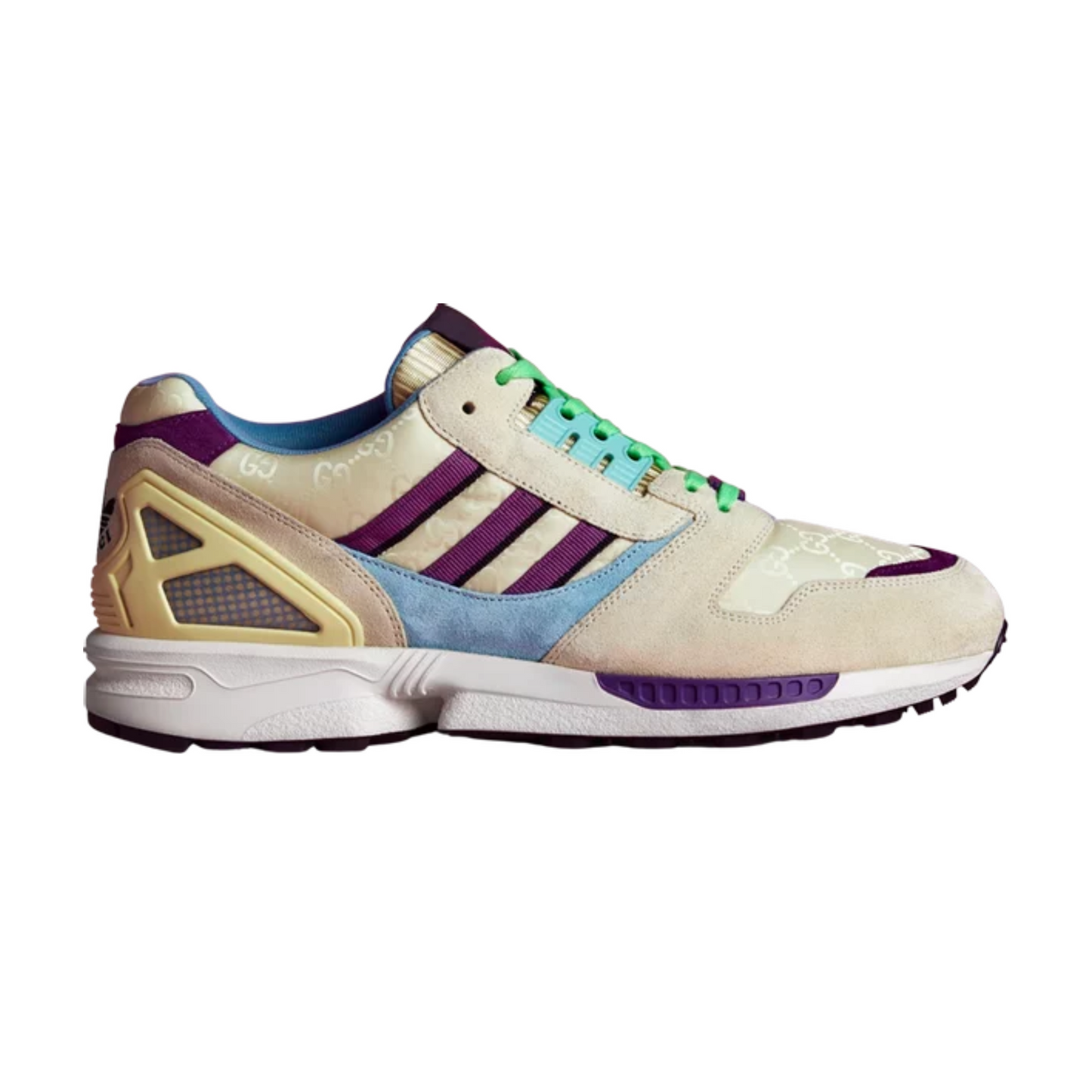 Adidas Originals GUCCI ZX 8000 Sneakers Beige Purple