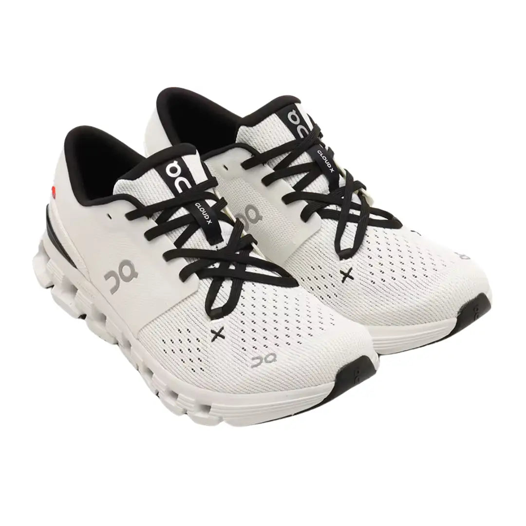 On Running Cloud X4 Ivory Black (Mens)