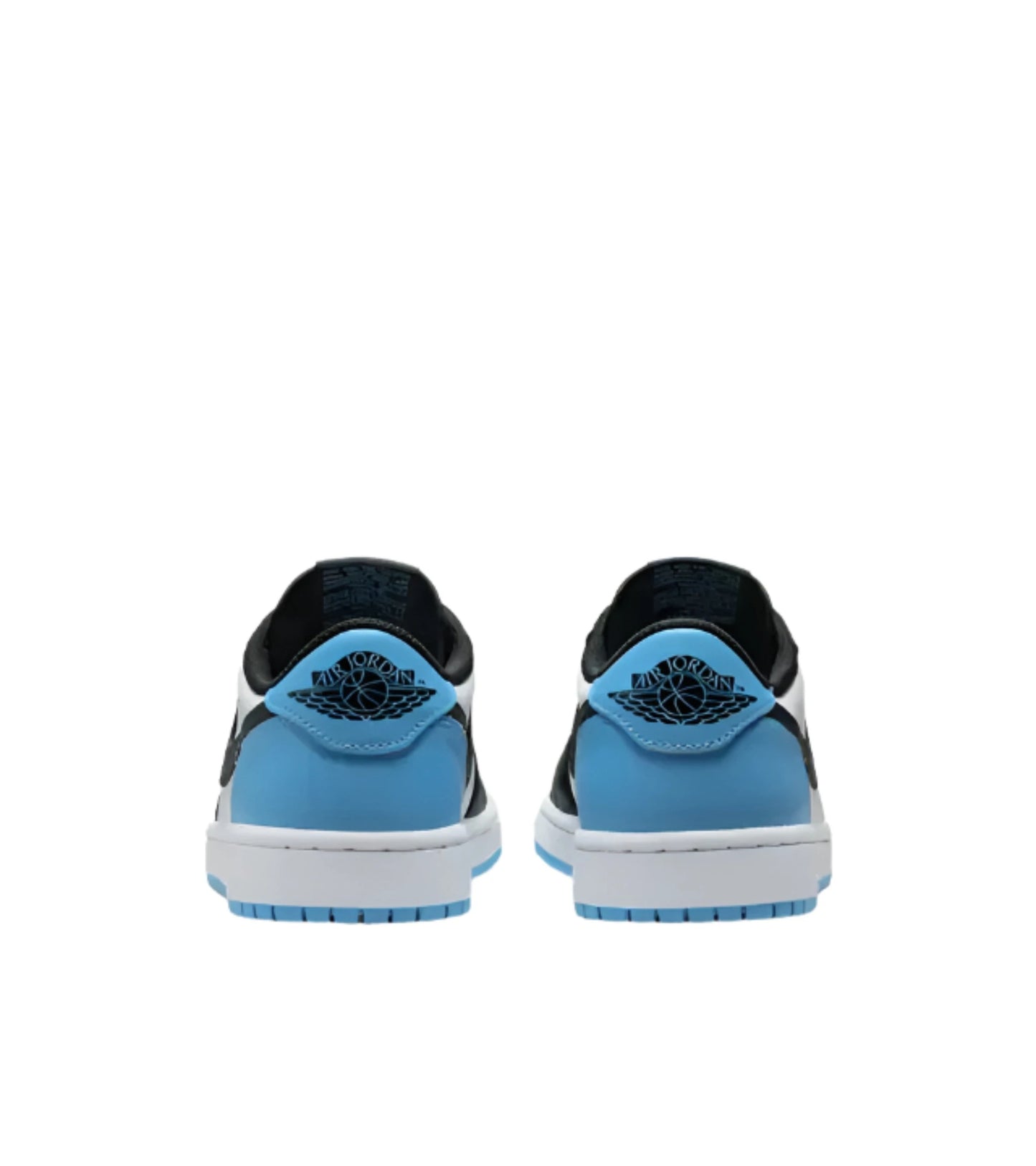 Air Jordan 1 Low Black and Dark Powder Blue (Womens)