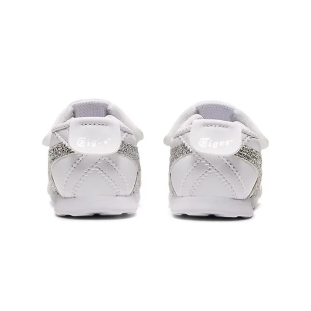 Onitsuka Tiger Mexico 66 White Silver Glitter Kids