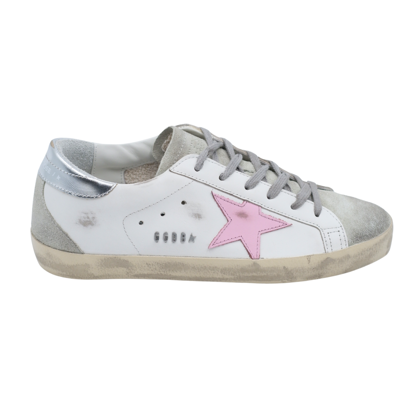 Golden Goose Superstar Pink Star (Womens)