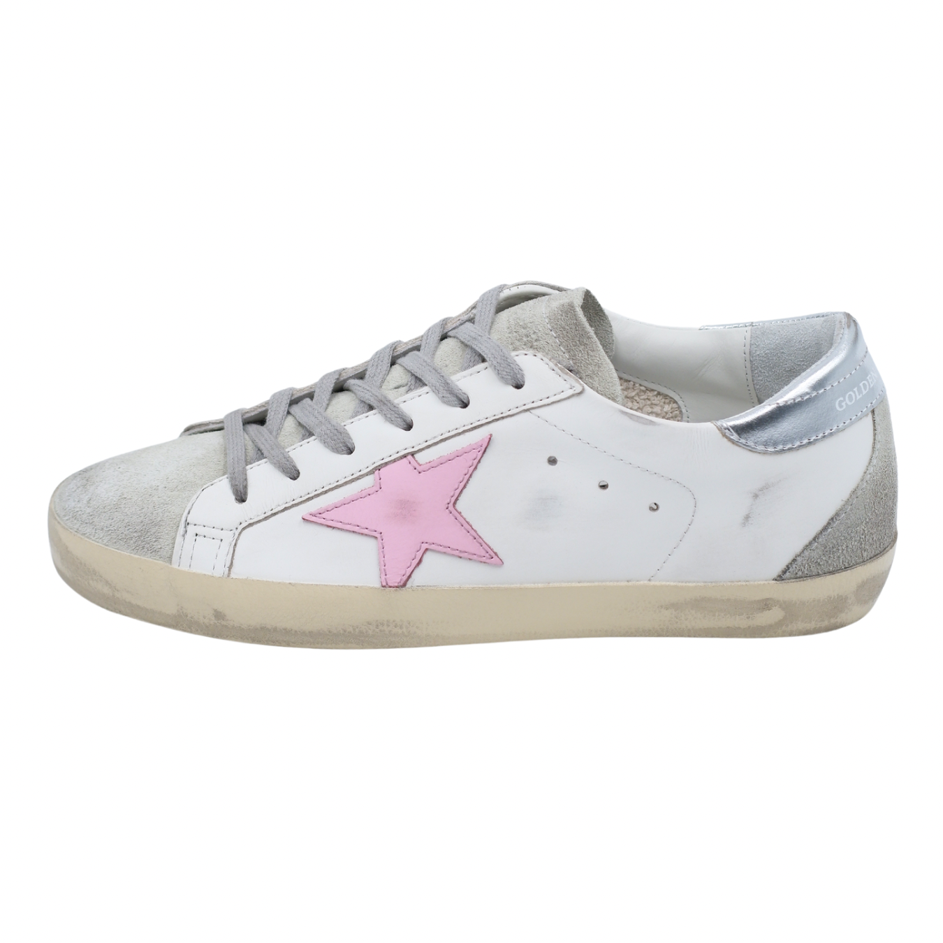Golden Goose Superstar Pink Star (Womens)