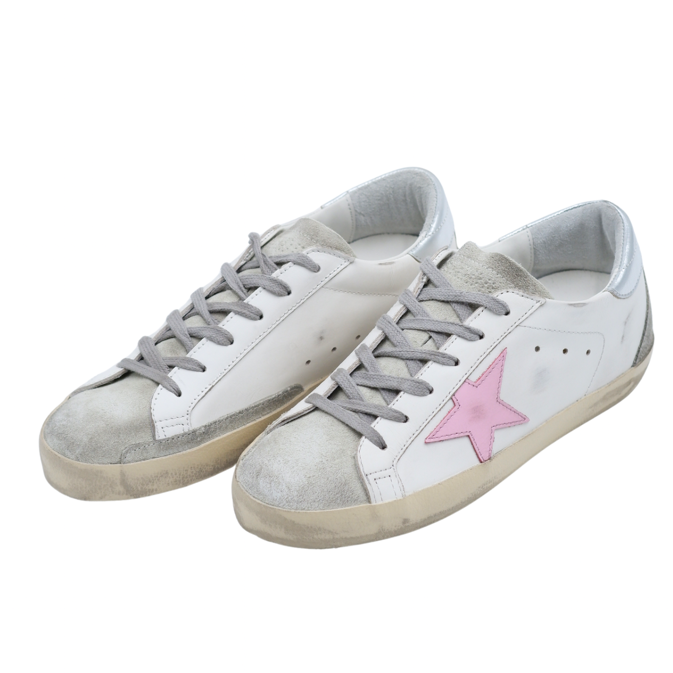 Golden Goose Superstar Pink Star (Womens)