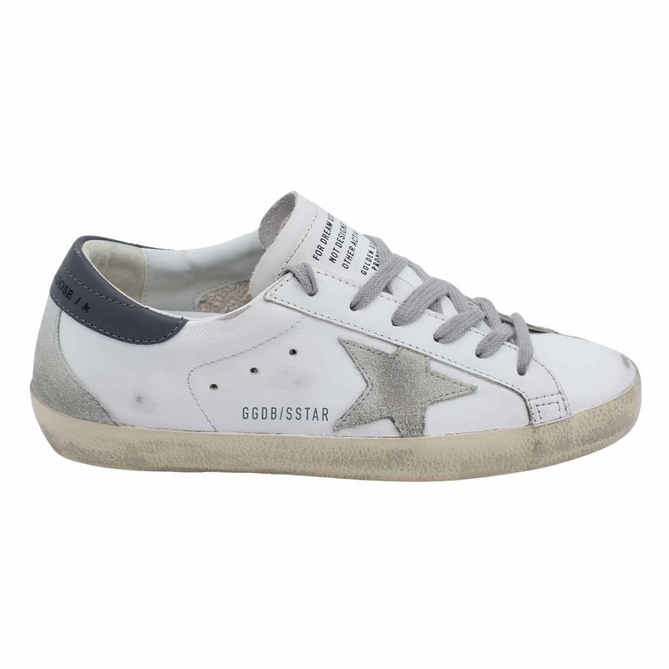 Golden Goose Superstar Grey Suede Star (Mens)