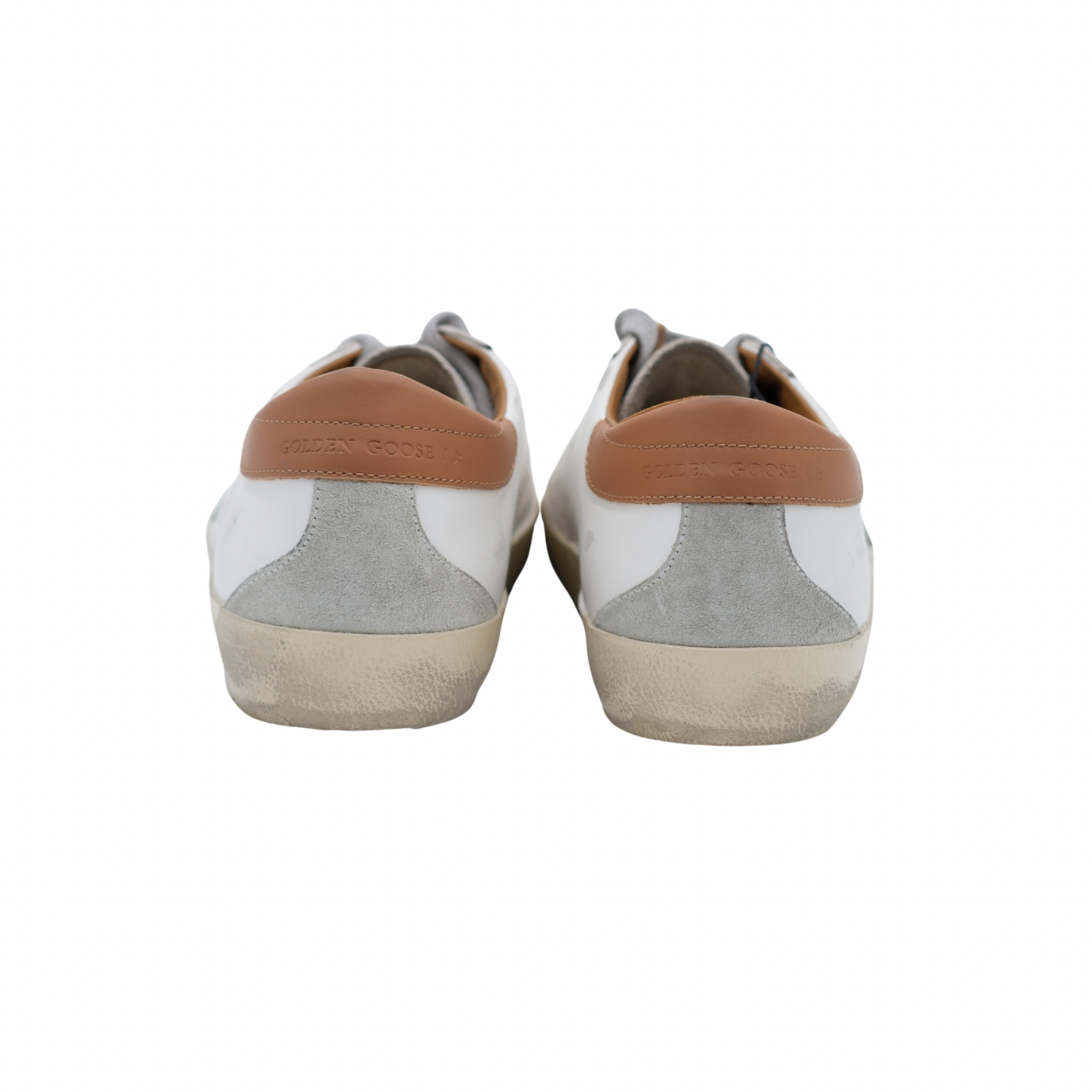 Golden Goose Superstar White Brown (Mens)