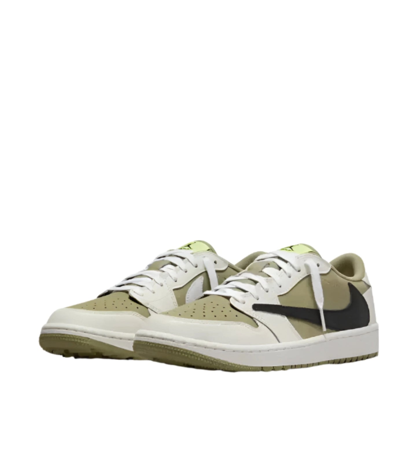 Air Jordan 1 Retro Low Golf Travis Scott Neutral Olive