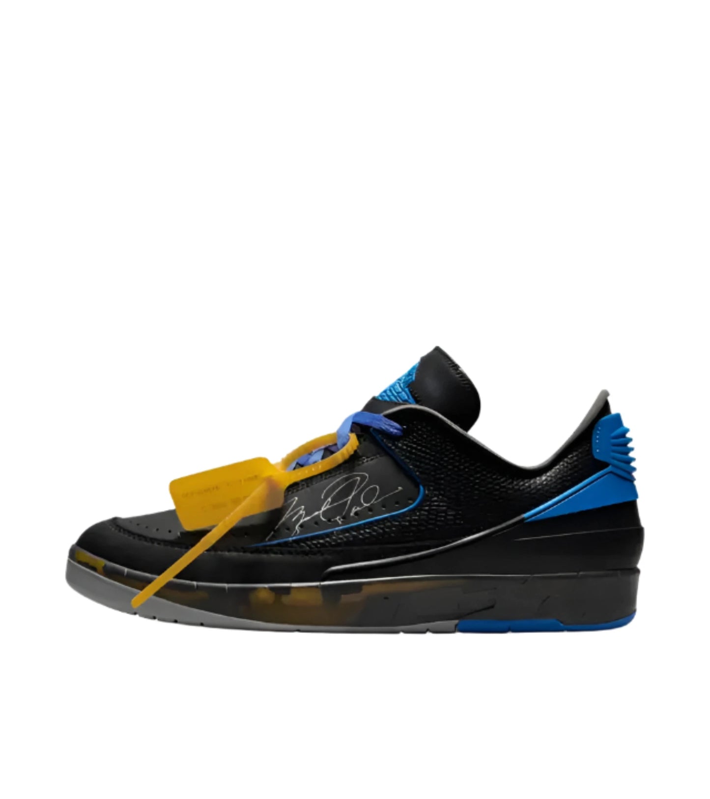 Air Jordan 2 Retro Low SP Off-White Black Blue