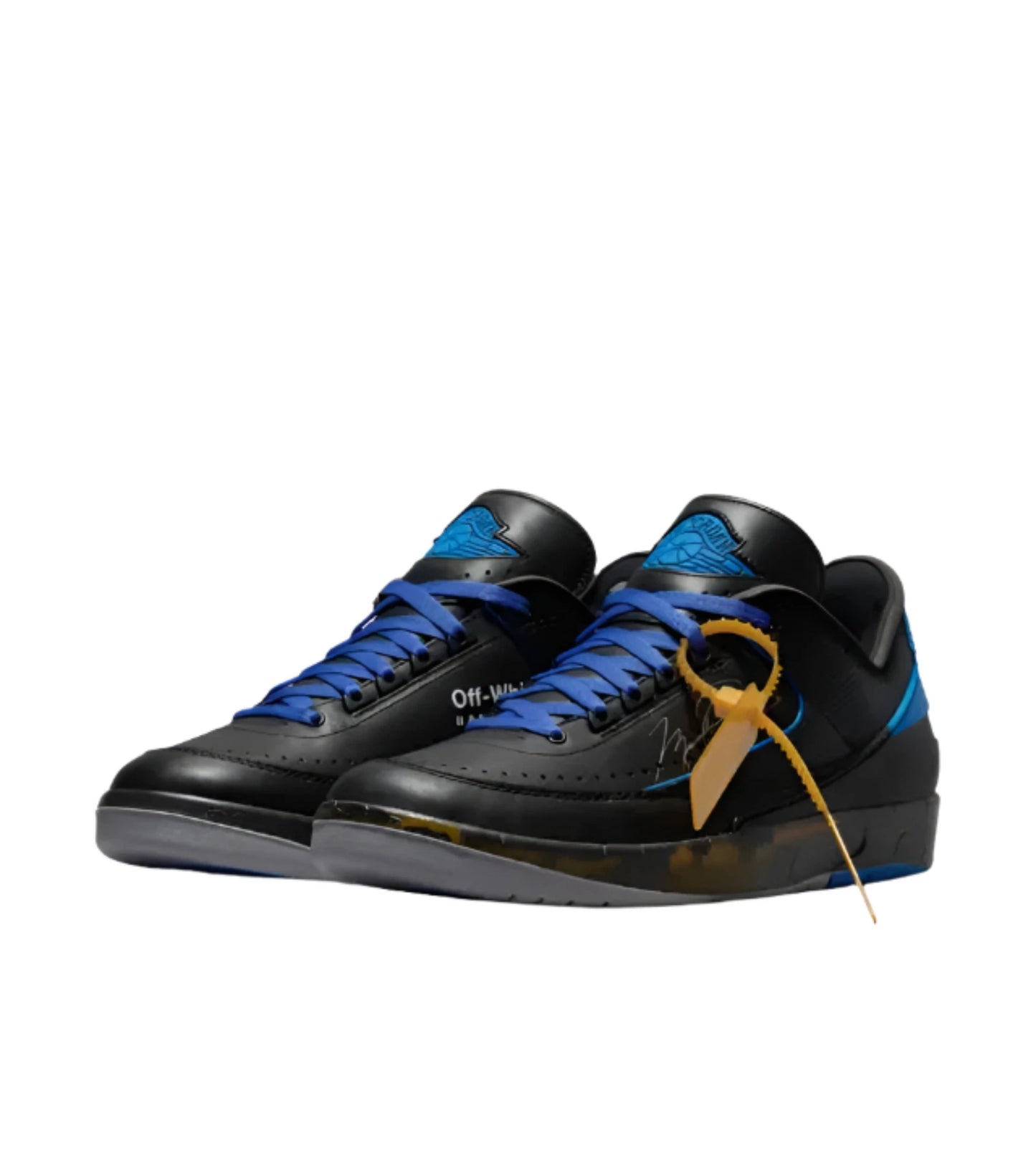 Air Jordan 2 Retro Low SP Off-White Black Blue