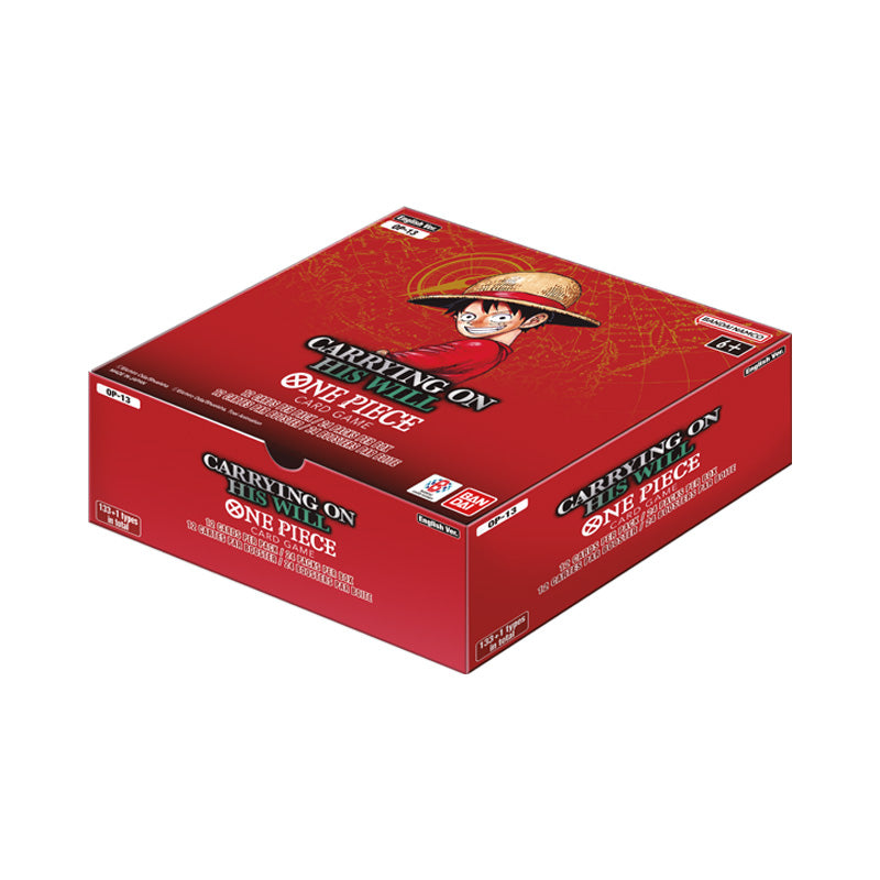 One Piece TCG OP-13 Carrying On His Will - Booster Box (English)