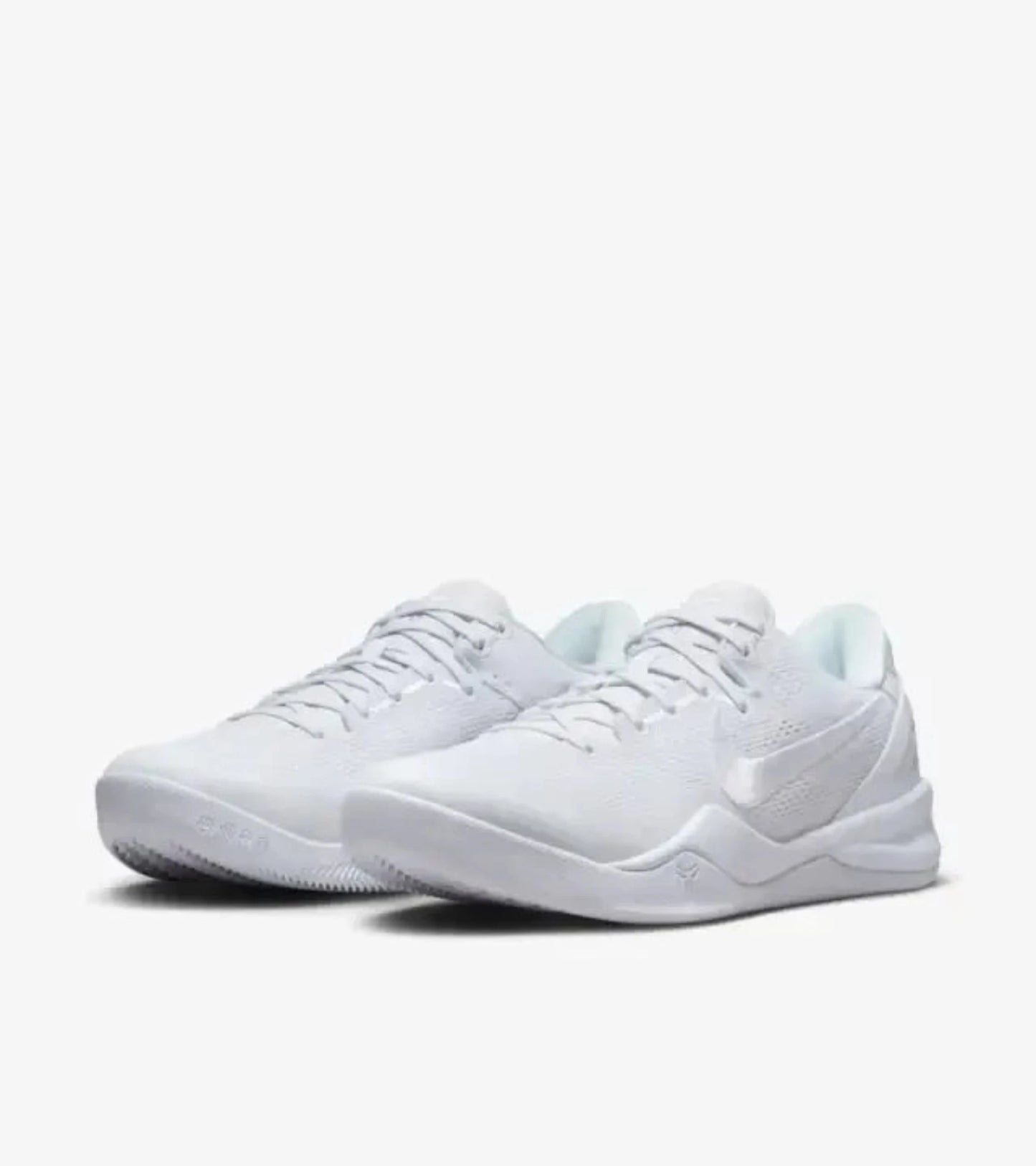 Nike Kobe 8 Protro Halo Triple White