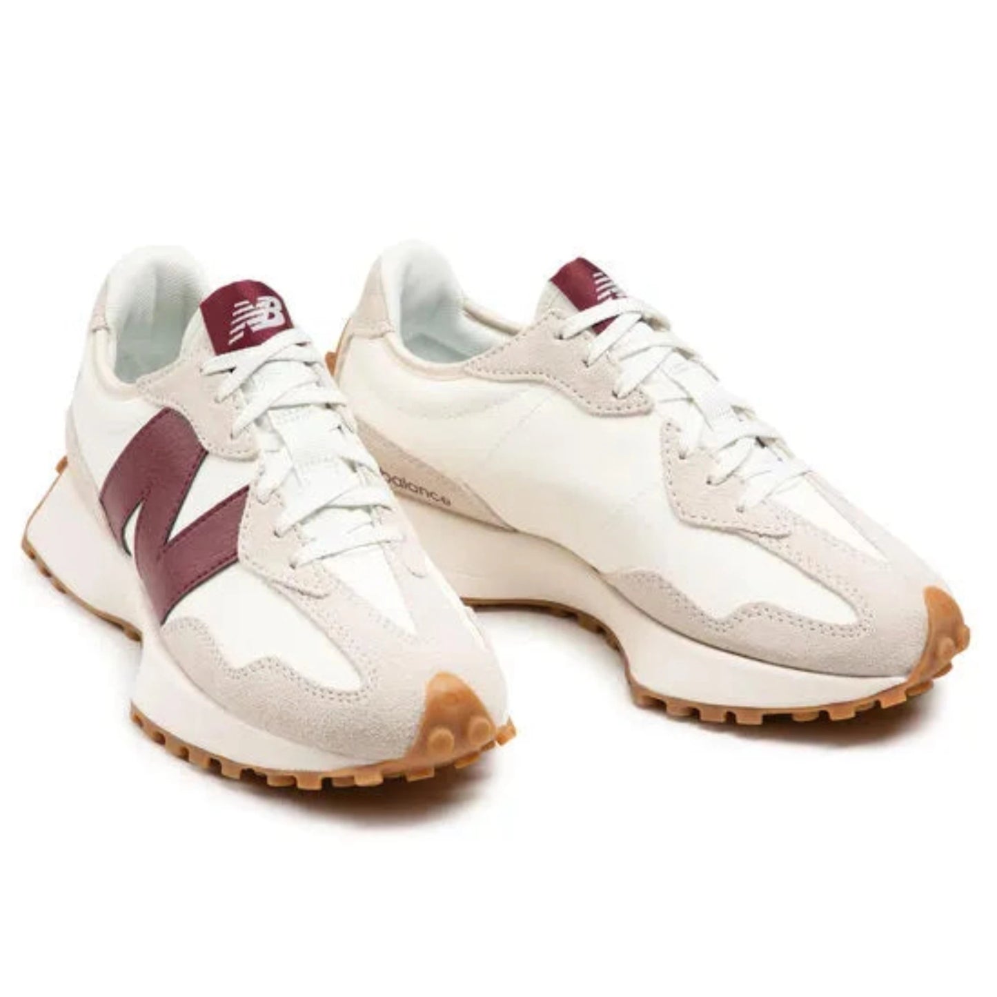 New Balance 327 Moonbeam Classic Burgundy (Womens)