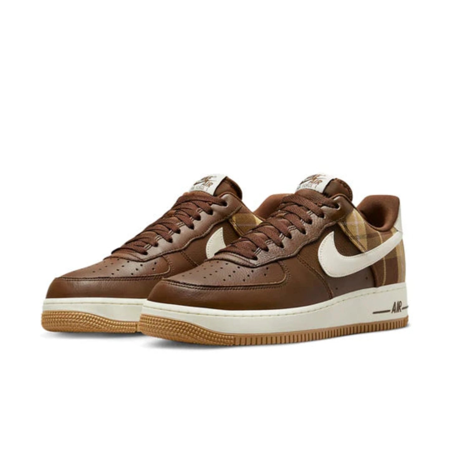 Nike Air Force 1 Low Cacao Plaid
