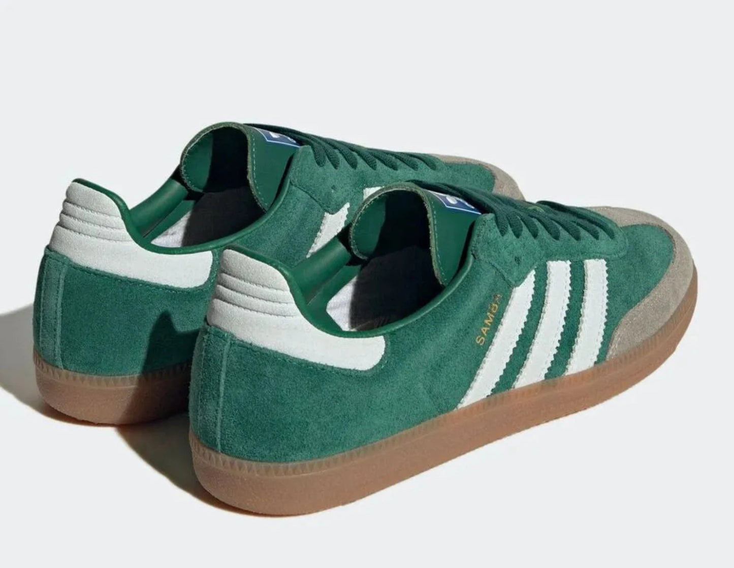 Adidas Samba OG Collegiate Green Gum Grey Toe
