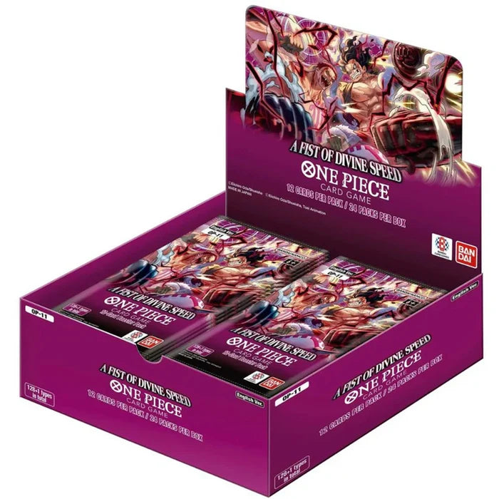One Piece TCG OP-11 A Fist Of Divide Speed Booster Box