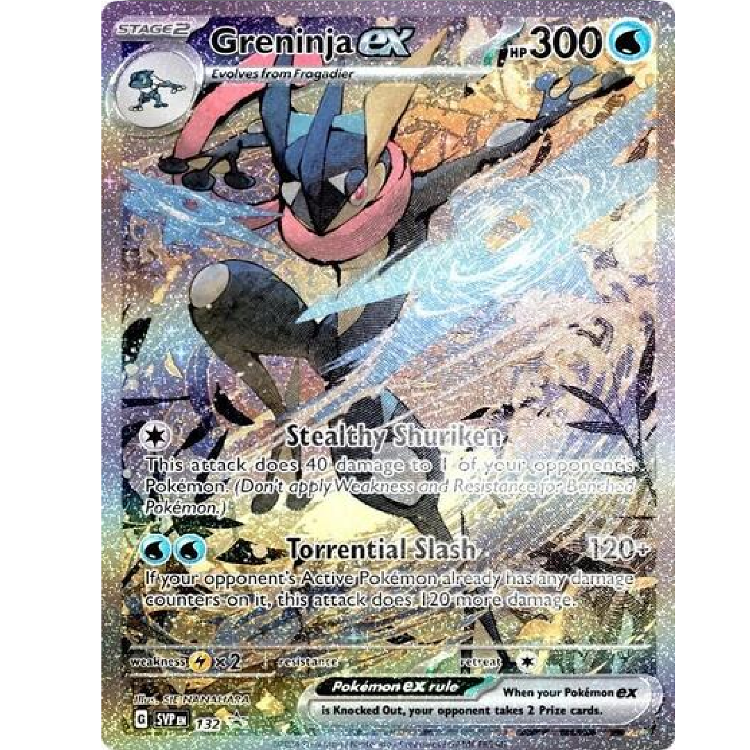 Greninja ex Scarlet & Violet Promo Promo • 132 Holofoil