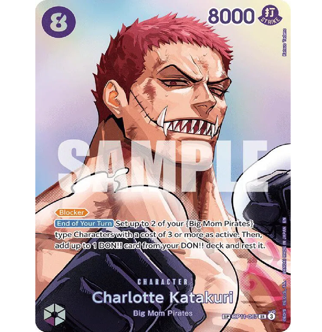 Charlotte Katakuri (SP) The Time of Battle SR • OP11-067 Foil