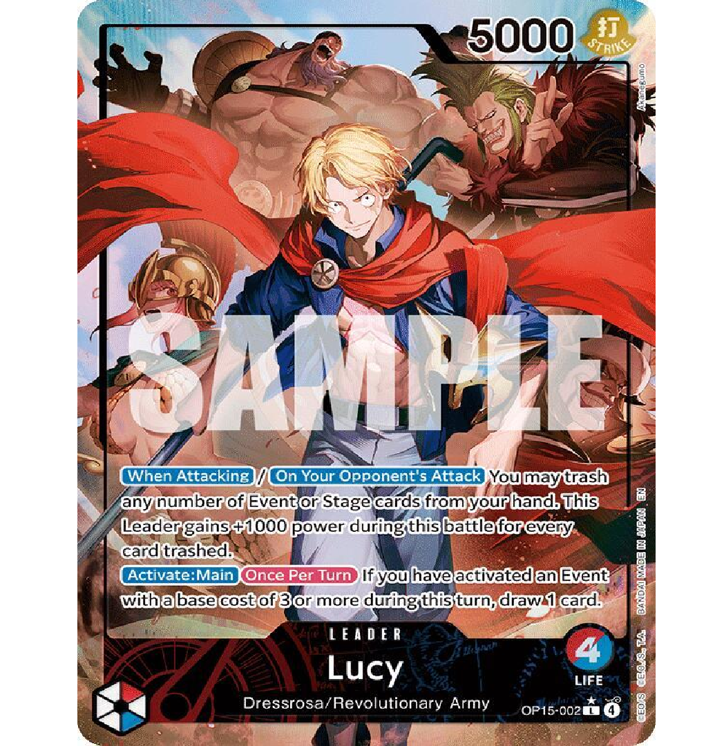 Lucy (Alternate Art) Adventure on Kami's Island L • OP15-002 Foil