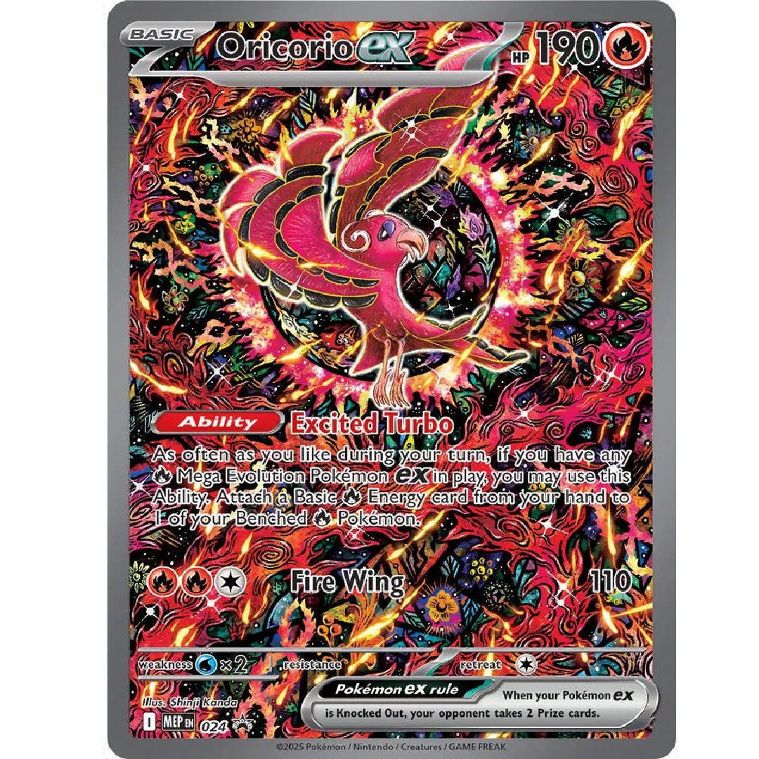 Oricorio ex Mega Evolution Promos Promo • 024 Holofoil