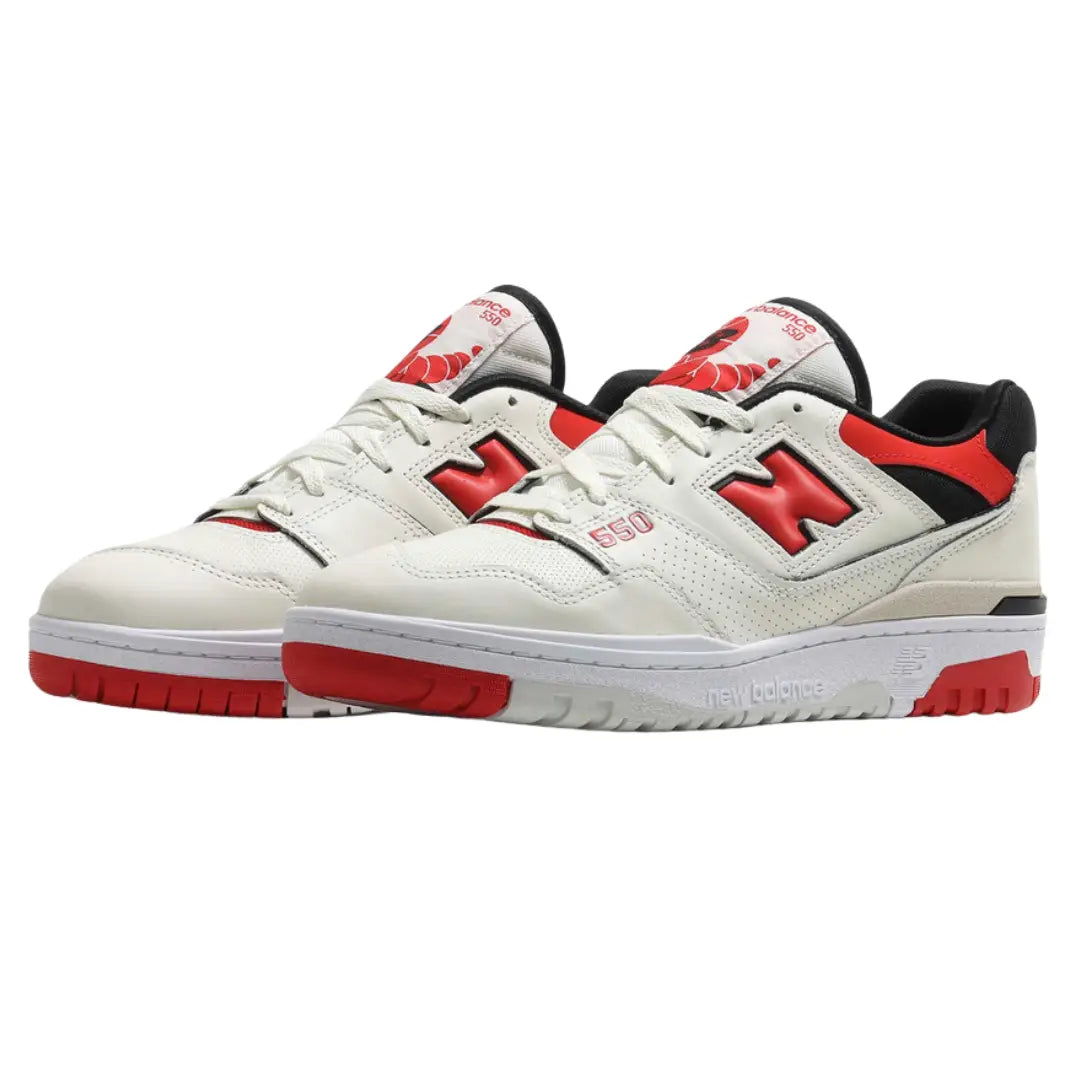 New Balance 550 Sea Salt Red (Womens)