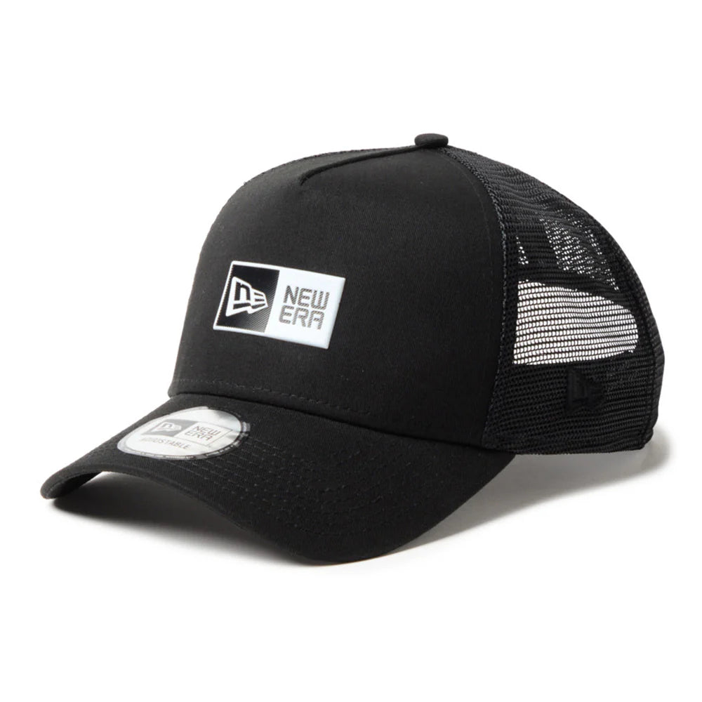 New Era 9forty A-Frame Trucker TPU Box Logo Black