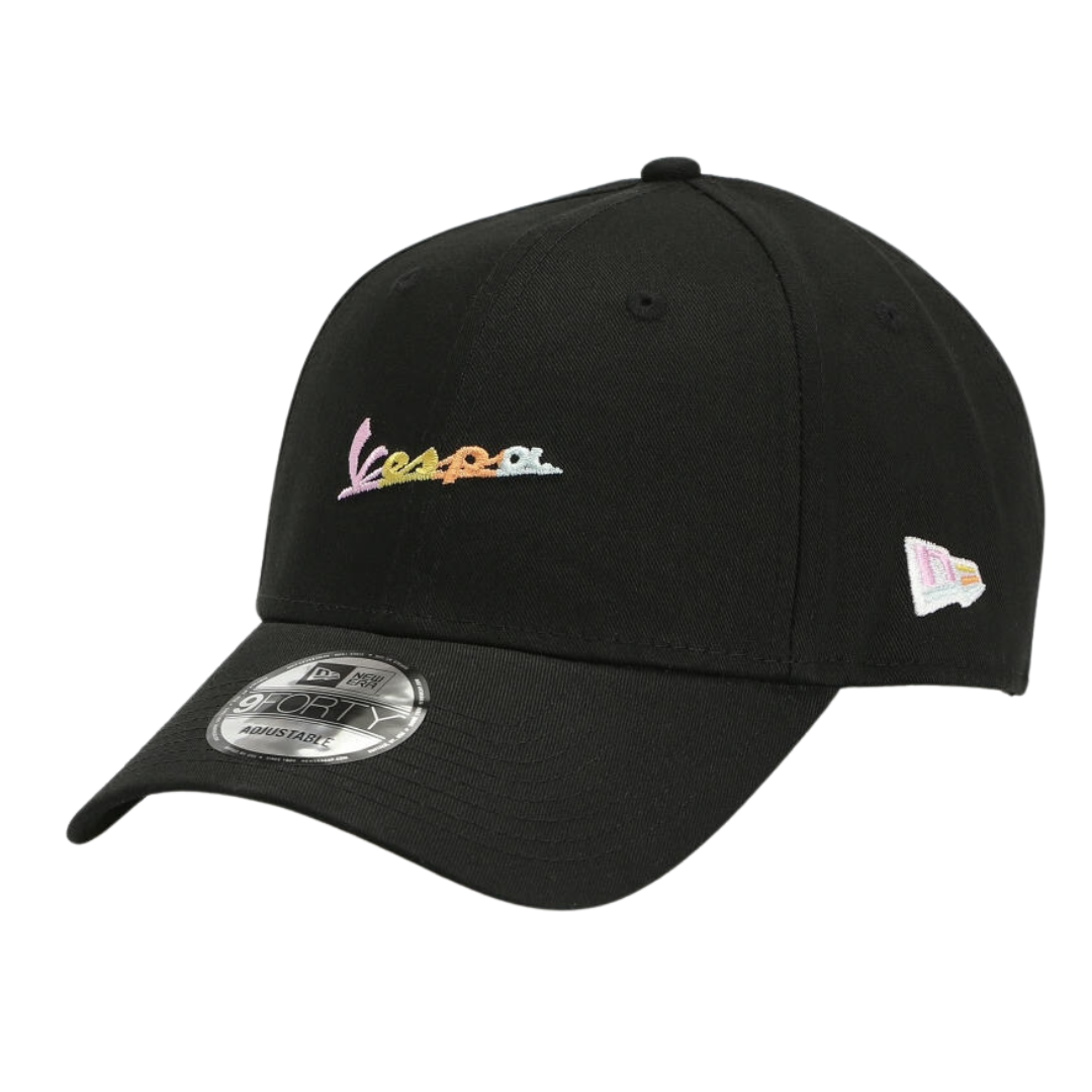 New Era Multi Color Logo 9forty VESPA BLK