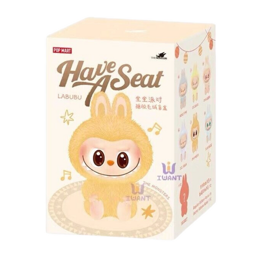 Pop Mart Labubu The Monsters Have A Seat Plush Doll