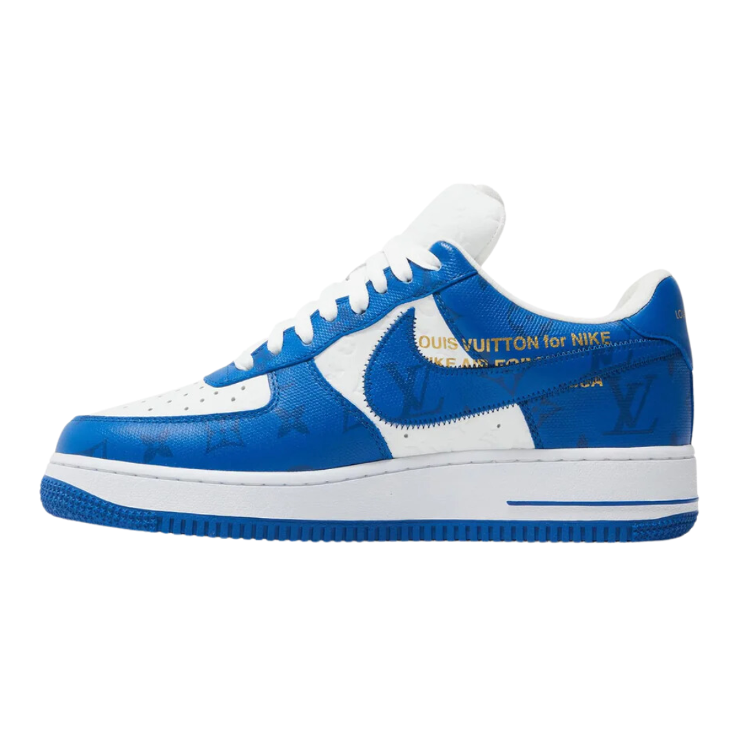 LV x Air Force 1 Low by Virgil Abloh White Royal