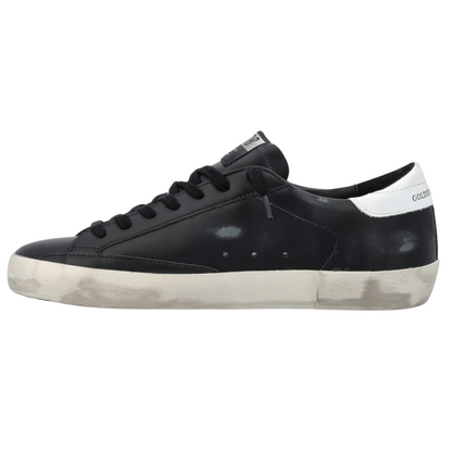 Golden Goose Superstar Trainers Black White (Mens)