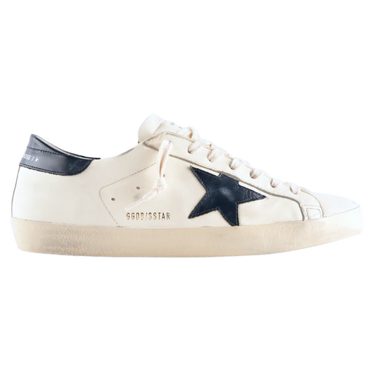Golden Goose Superstar Beige Night Blue (Mens)