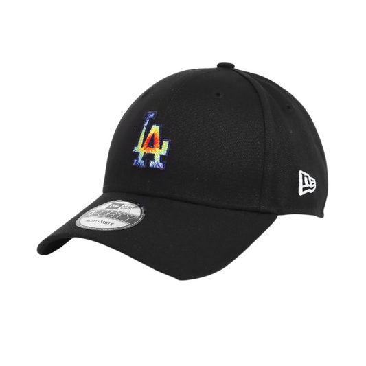 New Era 940 MLB Tie Dye Dodgers LA Black
