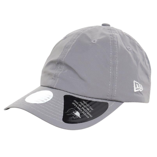 New Era Women Open Back Recy Reflective Grey Adjustable Cap