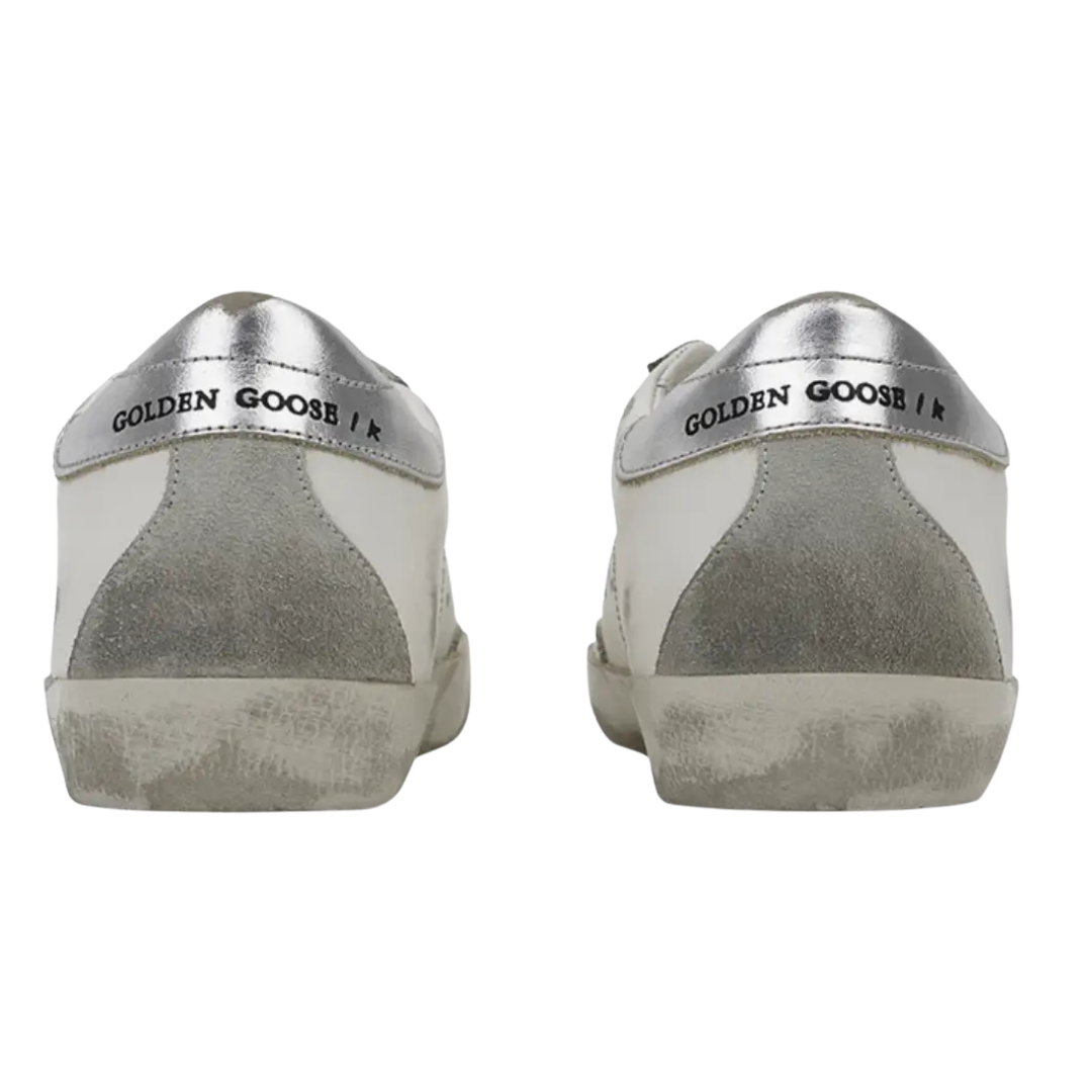 Golden Goose Super-Star White Ice Silver (Mens)