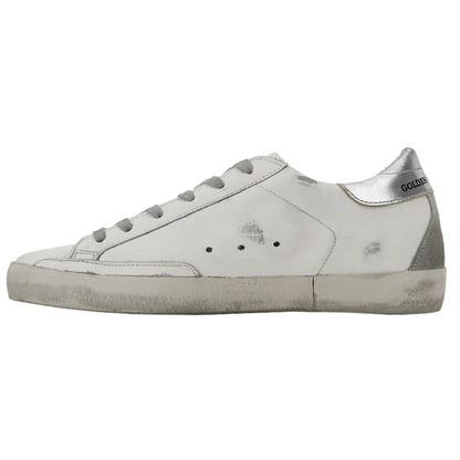 Golden Goose Super-Star White Ice Silver (Mens)