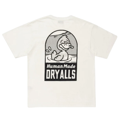 Human Made Dry Alls Swimming Duck Tee White