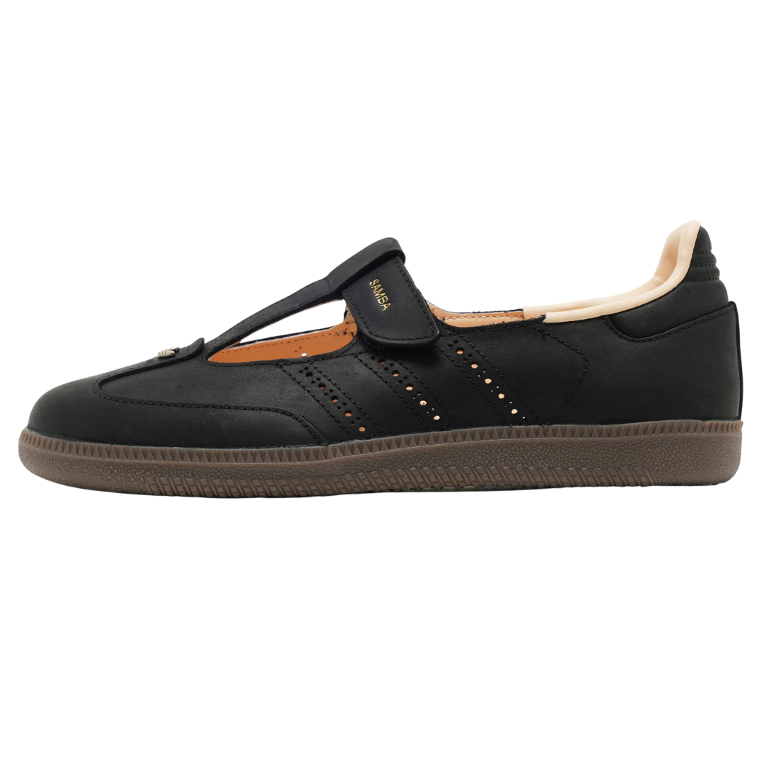 Adidas Samba Jane Core Black Crystal Sand Gum (Womens)