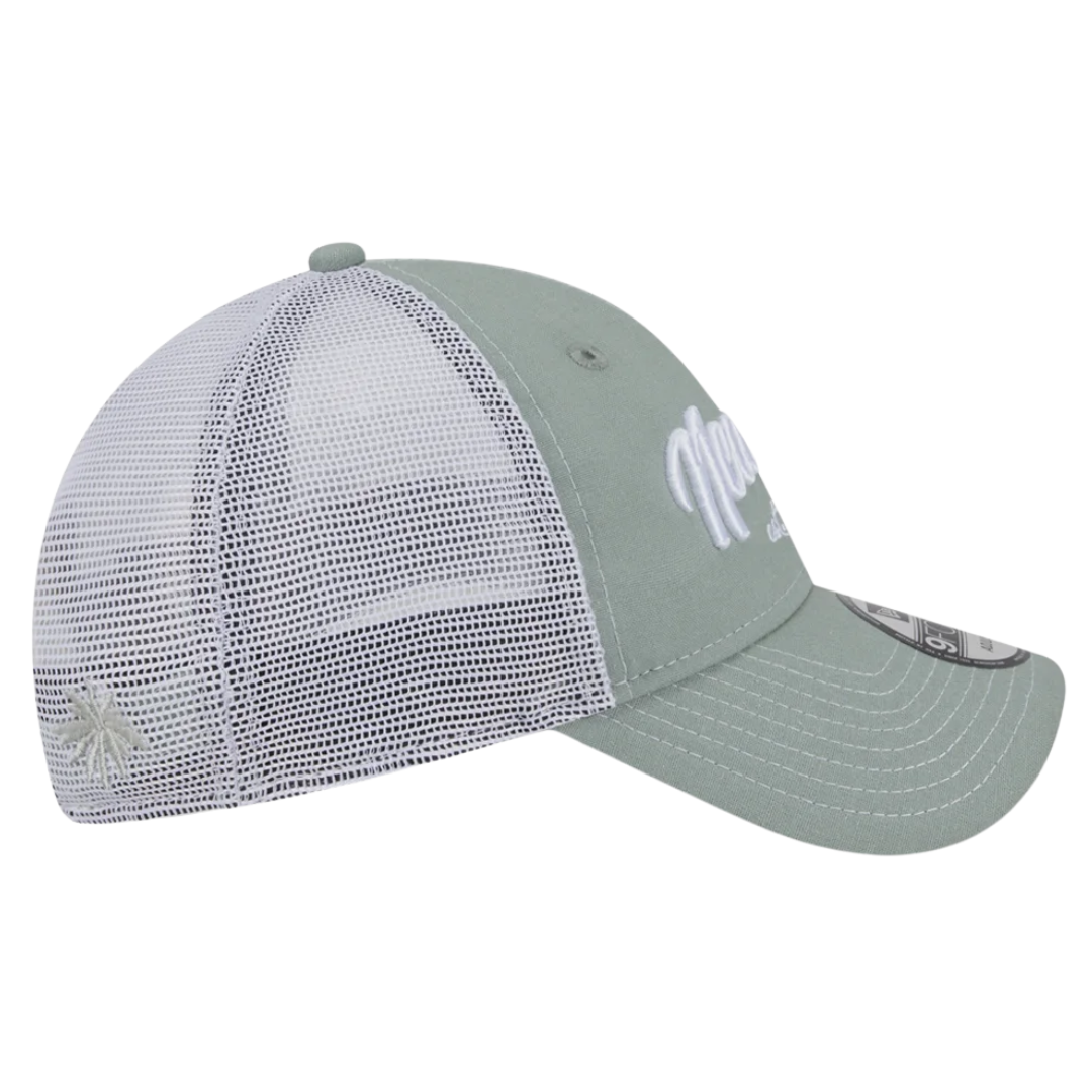 New Era 9forty Unstructured Trucker Resort Everest Green Adjustable