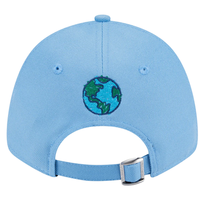 New Era 9forty Earth Day Peace Logo Sky Blue Adjustable