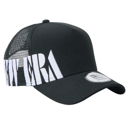 New Era 9forty A-Frame Stencil Logo Black