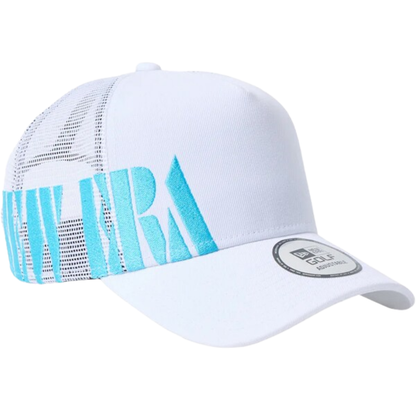 New Era 9forty Stencil Logo White