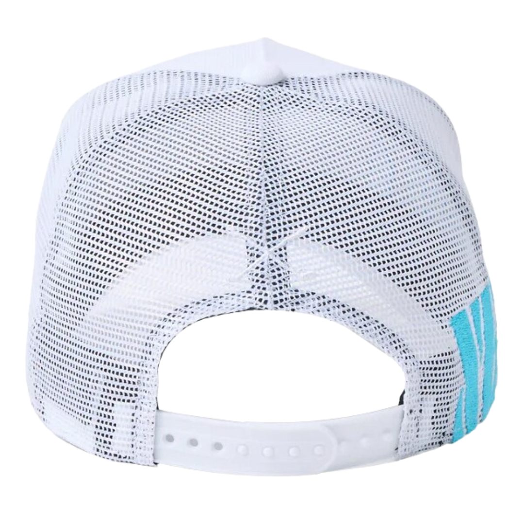 New Era 9forty Stencil Logo White