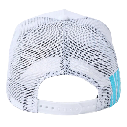 New Era 9forty Stencil Logo White