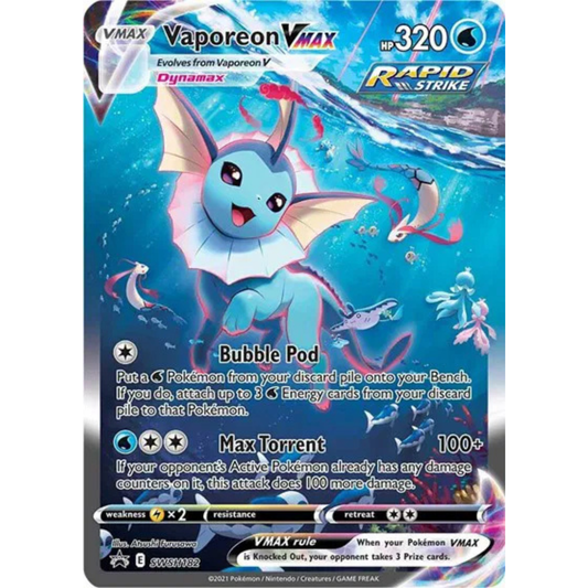 Vaporeon VMAX Sword & Shield Promo Promo • SWSH182 Holofoil