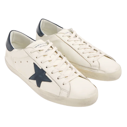 Golden Goose Superstar Beige Night Blue (Mens)