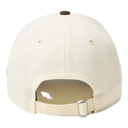 New Era 9FORTY Los Angeles Dodgers City Connect 2-Tone Walnut Visor Chrome White Adjsutable