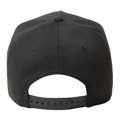 NEW ERA WORDMARK FLAG BLACK 9FORTY A-FRAME CAP