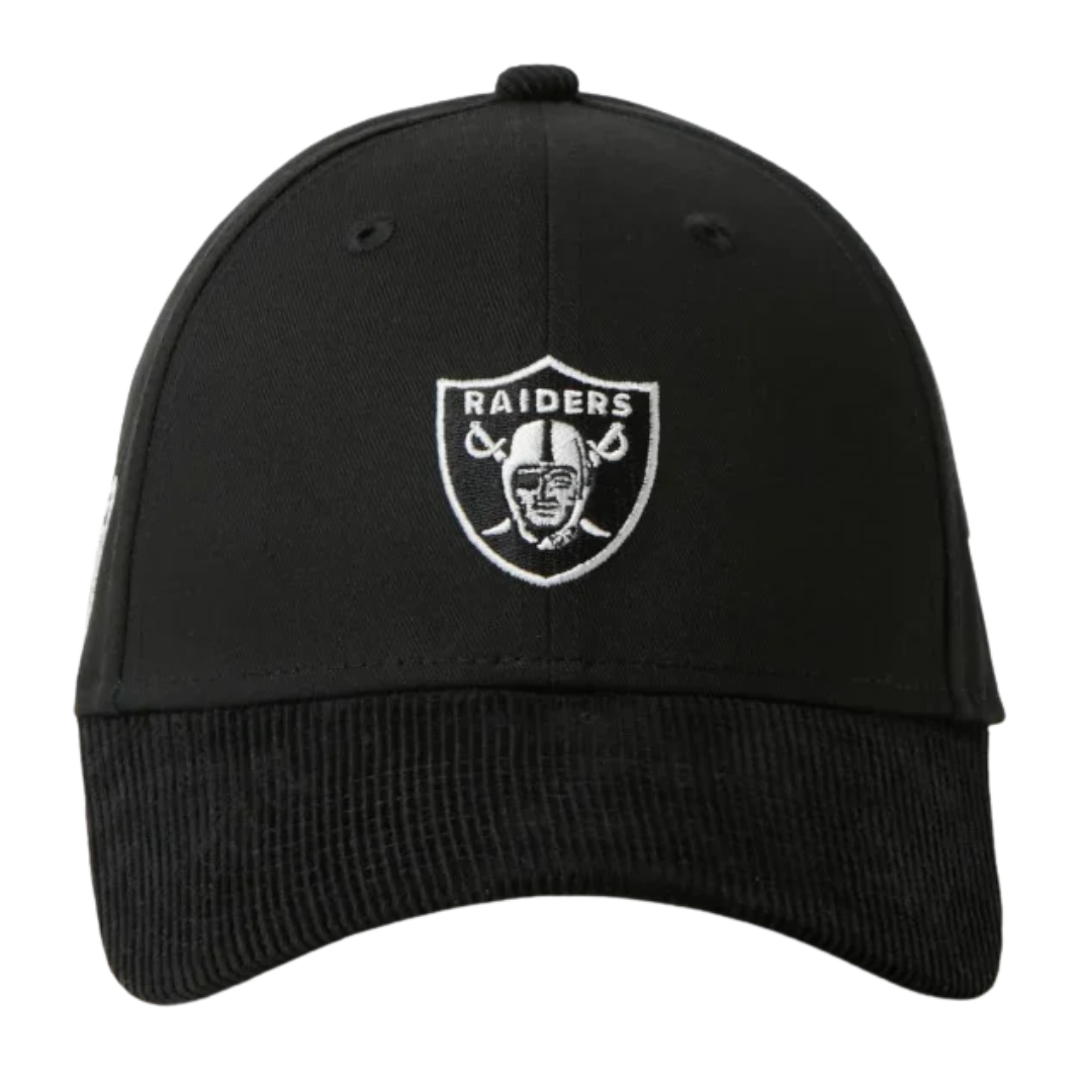 New Era LAS VEGAS RAIDERS SIDE PATCH BLACK 9FORTY CAP