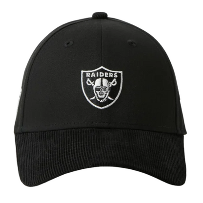 New Era LAS VEGAS RAIDERS SIDE PATCH BLACK 9FORTY CAP
