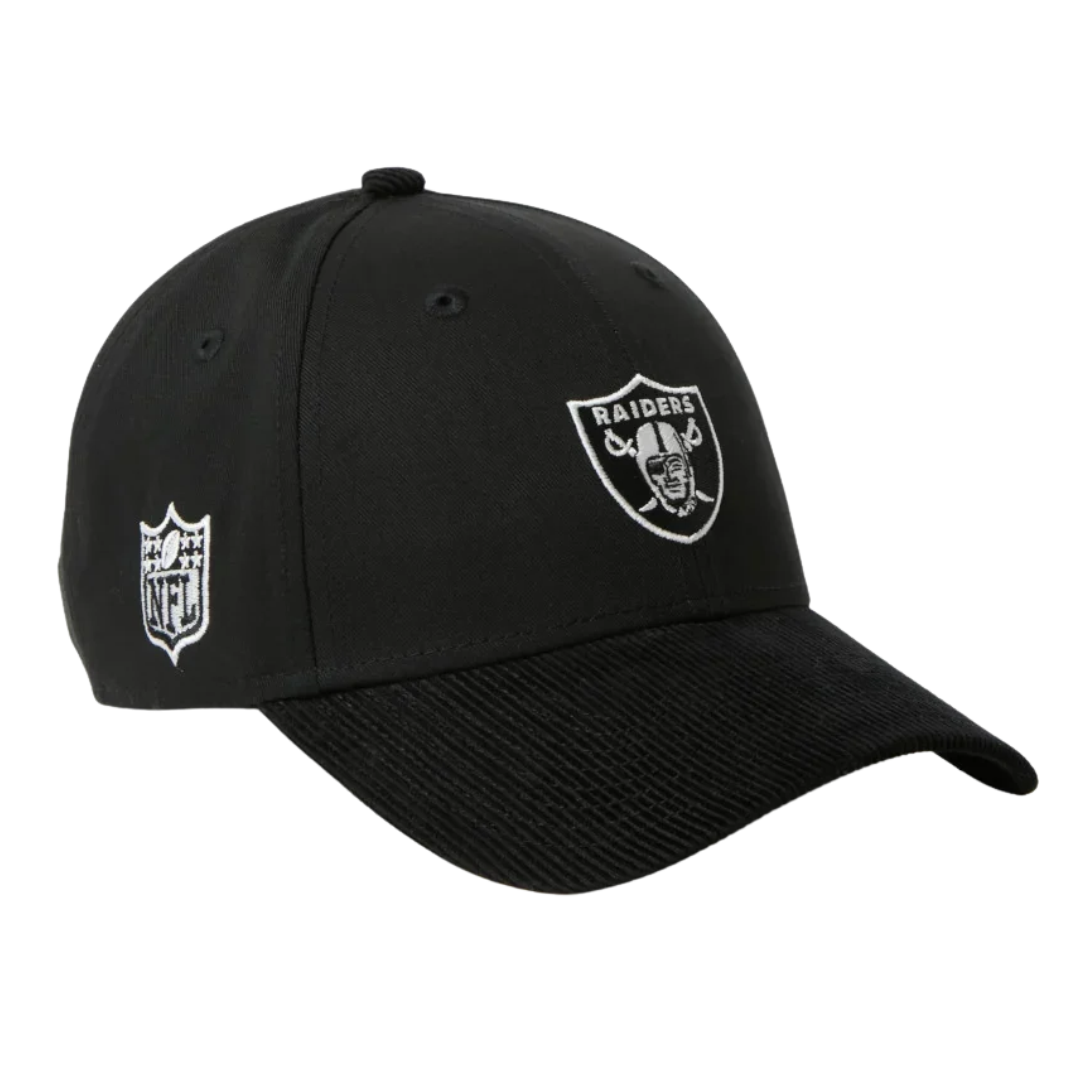 New Era LAS VEGAS RAIDERS SIDE PATCH BLACK 9FORTY CAP