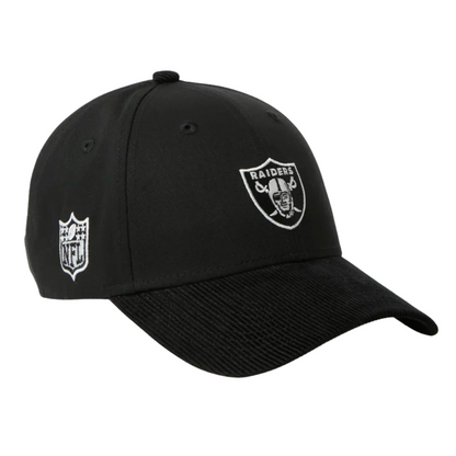 New Era LAS VEGAS RAIDERS SIDE PATCH BLACK 9FORTY CAP
